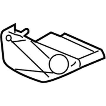 Jeep 55395580AB HINGE ASSY Windshield