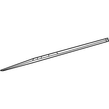 Ram 68247505AD MOLDING Front Door Left