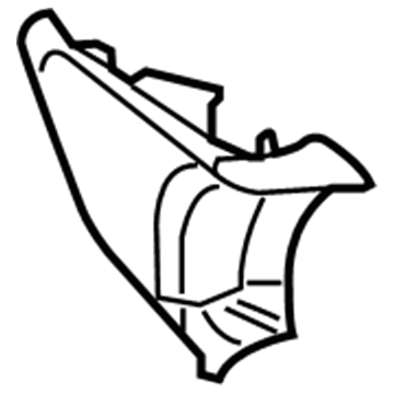 Mopar 68170804AA Panel Close Out Deck Lid