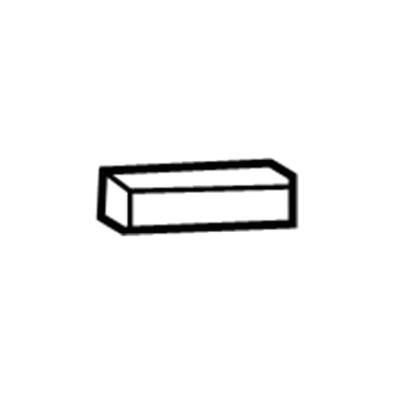 Mopar 68104364AA Bumper Deck Lid Overslam