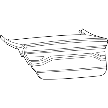 Dodge 68081664AC Trunk Lid