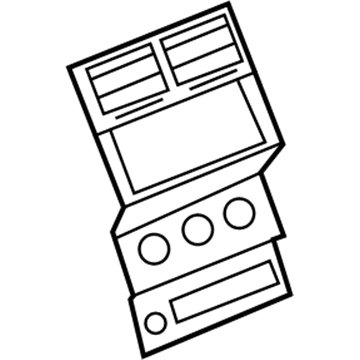 Jeep 1SQ391ZAAB BEZEL Instrument Panel Center