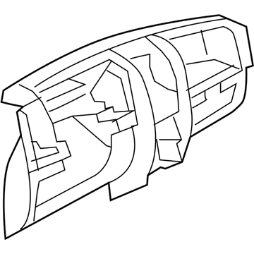 Jeep 1KE58DKAAB PANEL Instrument Panel