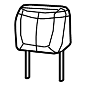 Ram 5YU32LXKAA HEADREST Front
