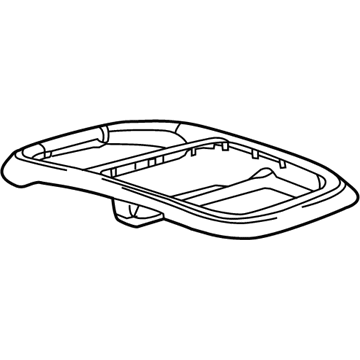 Mopar 6EK13DX9AB Bezel Floor Console
