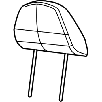 Chrysler 1RX16DX9AB Headrest