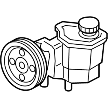 Chrysler 68034321AA STEERING PUMP KIT PUMP & PULLEY