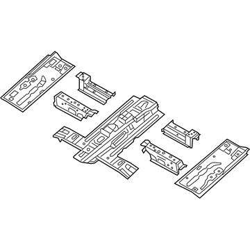 Ram Floor Pan - 68259272AA