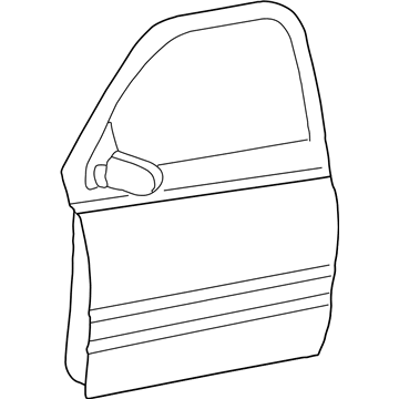 Dodge 55276054AH DOOR Front