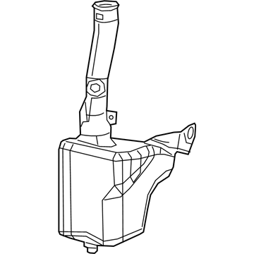 Ram 68440464AA RESERVOIR Windshield Washer
