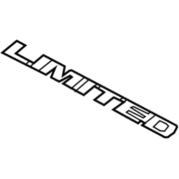 Dodge 68165751AA NAMEPLATE LIMITED