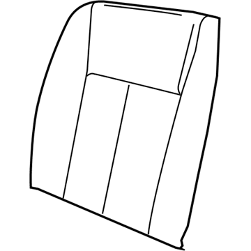 Dodge 1FX841J3AA COVER Seat Back