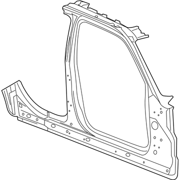 Chrysler 68055344AA PANEL Body Side Aperture Front Outer