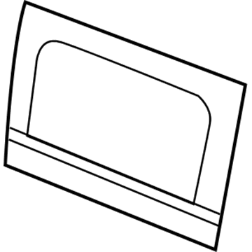 Jeep 1YA00FX9AE WINDOW Quarter