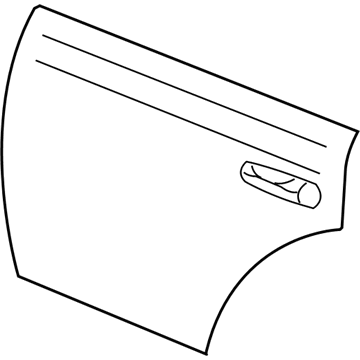 Chrysler 55364556AB PANEL Rear Door Outer