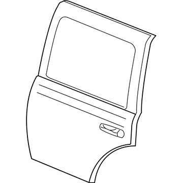 Chrysler 55364555AB DOOR Rear