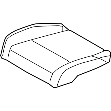 Dodge 68096229AB FOAM Seat Cushion