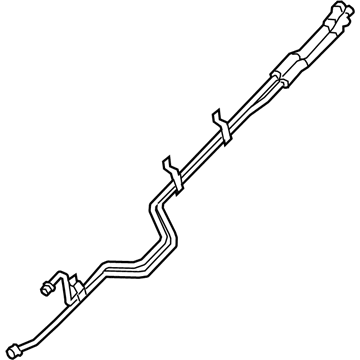 Ram 68309845AA TUBE & HOSE Supply & Return Mid-frame