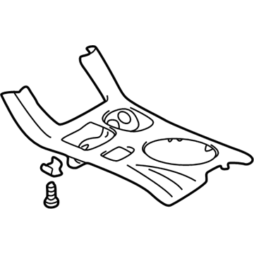 Chrysler MR646241 PANEL Floor Console