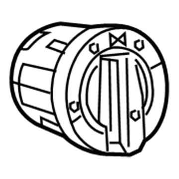 Dodge 68072003AD SWITCH Headlamp