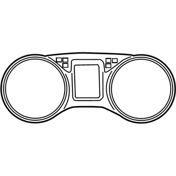 Dodge 68236618AA VISOR Cluster
