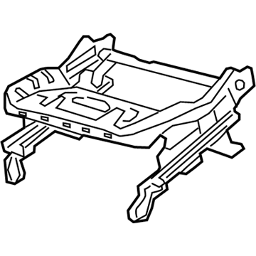 Ram 68272060AB FRAME Front Seat Cushion