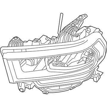 Mopar 68406276AC Headlamp