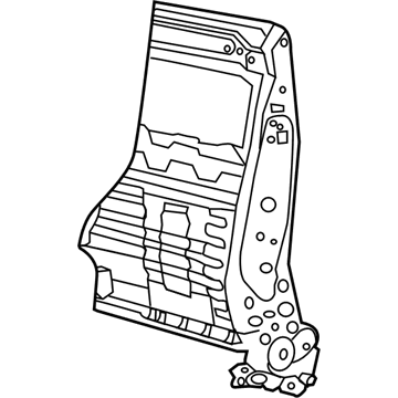 Ram 68102121AC FRAME Rear Seat Back