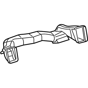 Ram 68196651AA DUCT AIR Left