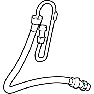 Ram 2500 Power Steering Hose - 52122376AE