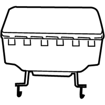 Jeep 68092089AC AIR BAG Passenger Air bag Cover is Serviced with Instrument Panel Cover, Upper