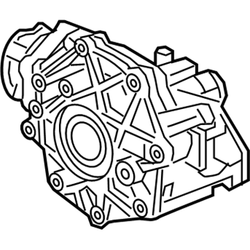 Chrysler 68495080AA DIFFERENTIAL Front Axle