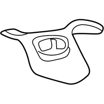 Dodge 5GP10WL5AC MOLDING D Pillar