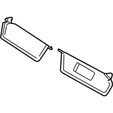 Ram 5KK52BD1AA VISOR