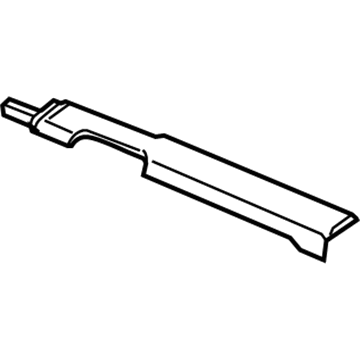 Ram 5HP40XDVAA MOLDING Door Sill