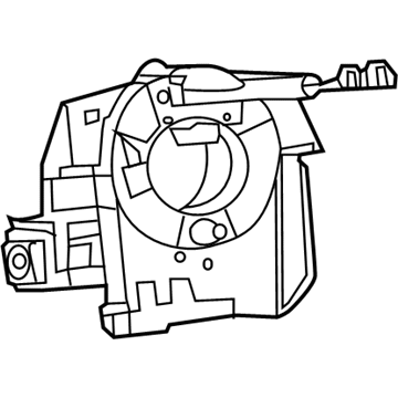 Mopar 68459548AA Clockspring Steering Column Control Module