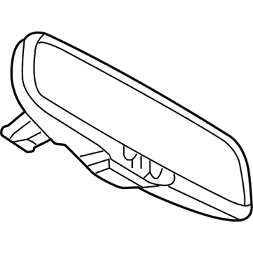 Ram 68104885AC MIRROR Inside Rear View