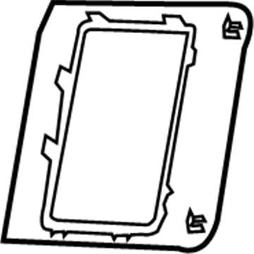 Chrysler 1YW02DX9AB Armrest Bezel