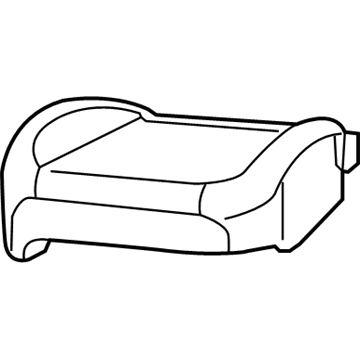 Jeep 6PW87TX7AD COVER Front Seat Cushion