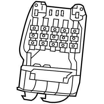 Jeep 6CD99TX7AB PANEL Front Seat Back
