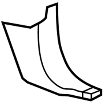 Dodge 1SL40DX9AB PANEL Cowl Side Trim