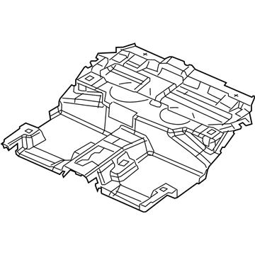 Jeep 1UB85DX9AB CARPET Rear Floor