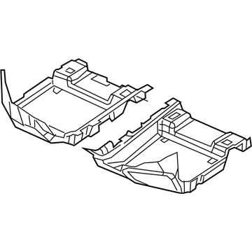 Jeep 1UB82DX9AD CARPET Front Floor