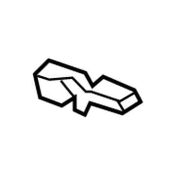 Jeep 68088294AC SUPPORT Footrest