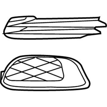 Chrysler 68100712AA COVER Lamp Opening