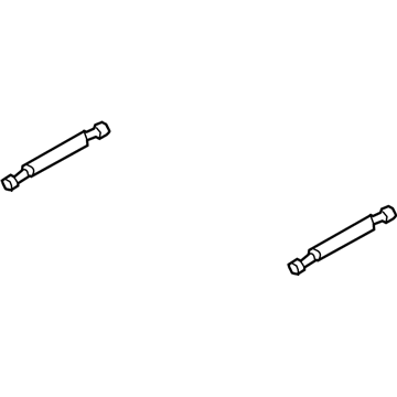 Jeep 68398989AA GAS CYLINDER Soft Top