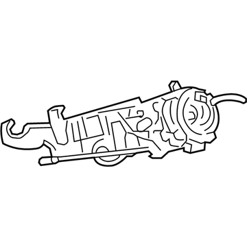 Dodge 5057287AA COLUMN Steering Non tilt