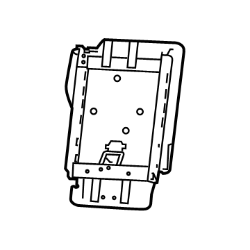 Jeep 68404592AA FRAME Rear Seat Back 40%