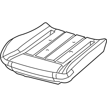 Dodge 1CL531DVAB COVER Front Seat Cushion