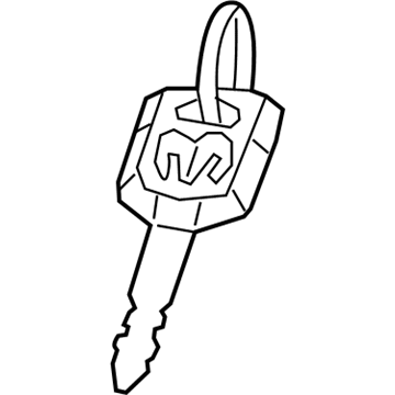 Ram 68399888AA KEY Blank